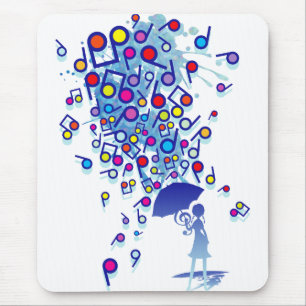 Mousepad Cantando na Chuva