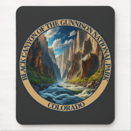 Mousepad Cantão Negro do Parque Nacional Gunnison