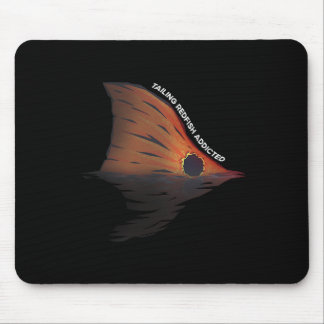 Mousepad Cantarilho-do-mar Piada de pesca Redfish Drum verm