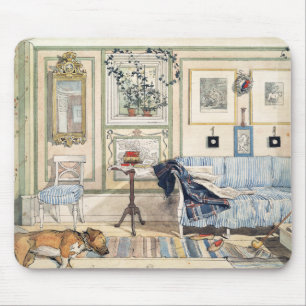 Mousepad Canto acolhedor por Carl Larsson