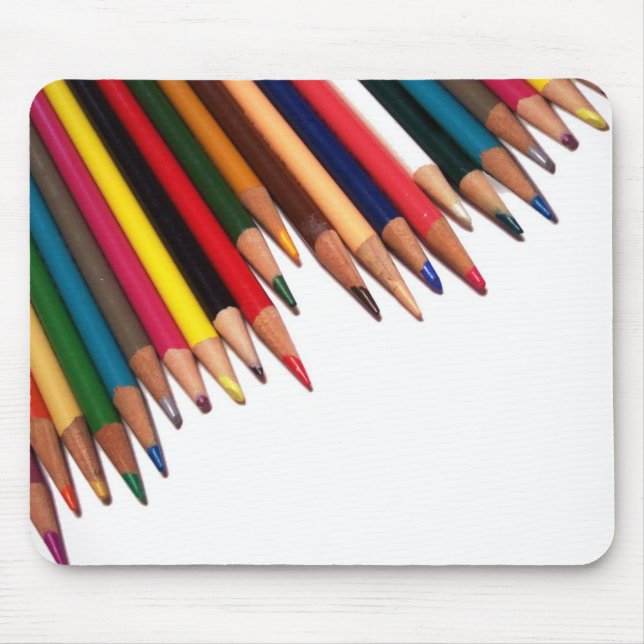 Mousepad Canto do Lápis Colorido (Frente)