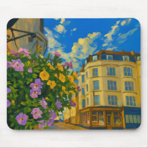 Mousepad Canto Sangrento - Rua Europeia Vibrante