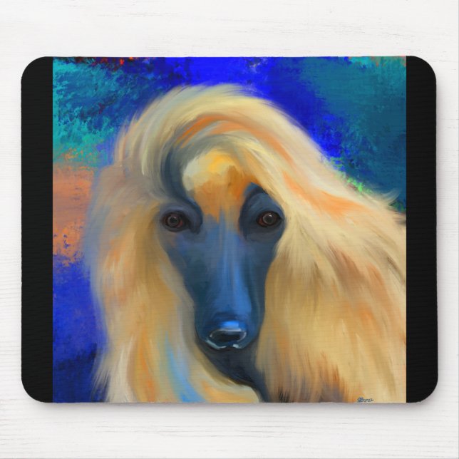 Mousepad Cão Afegão      (Frente)