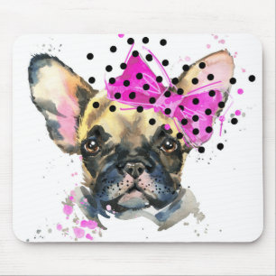 Mousepad Cão de Bull do francês de Cutie