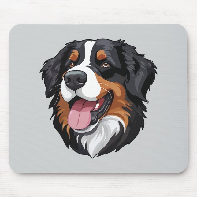 Mousepad Cão de Montanha Bernês (Frente)