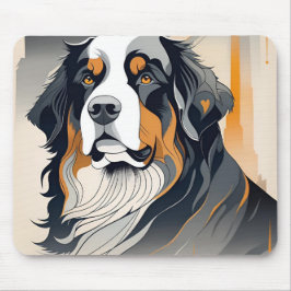 Mousepad Cão de Montanha Bernês