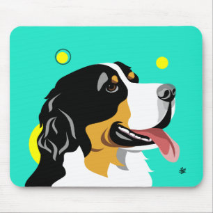 Mousepad Cão de Montanha de Berna