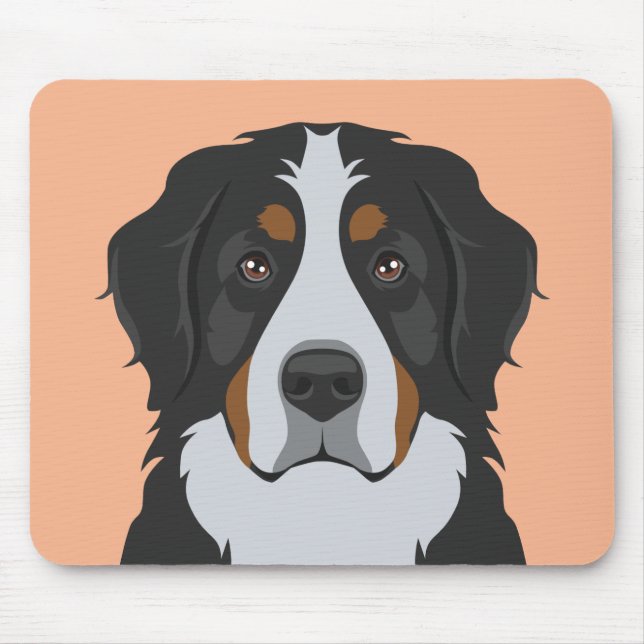 Mousepad Cão de montanha de Bernese (Frente)