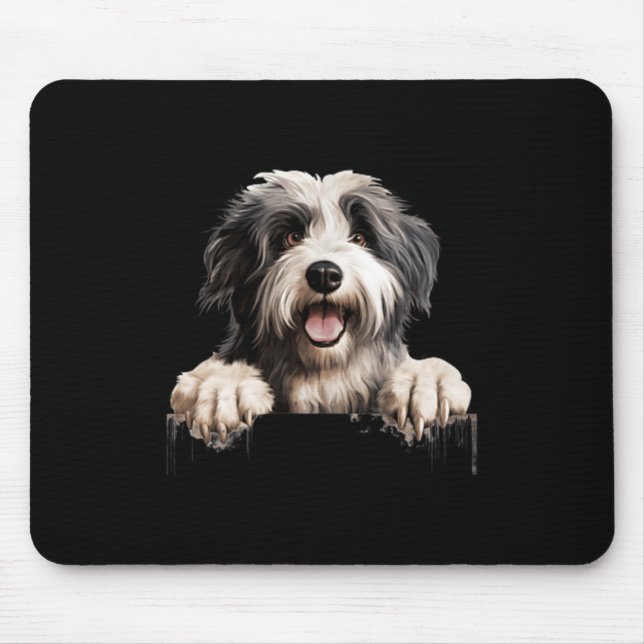 Mousepad Cão de Pastoreio da Planície Polonesa Mãe Pai Espi (Frente)
