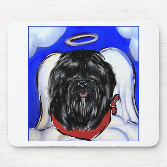 Mousepad Cão de Seda de Havana (Frente)