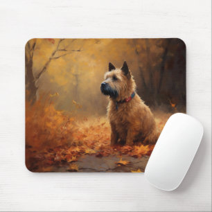 Mousepad Cão de Teresina da Baía de Chesapeake no Outono