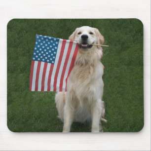Mousepad Cão patriótico