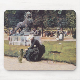 Mousepad Cão Pequinês no Parque
