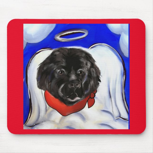 Mousepad Cão Terra Nova (Frente)