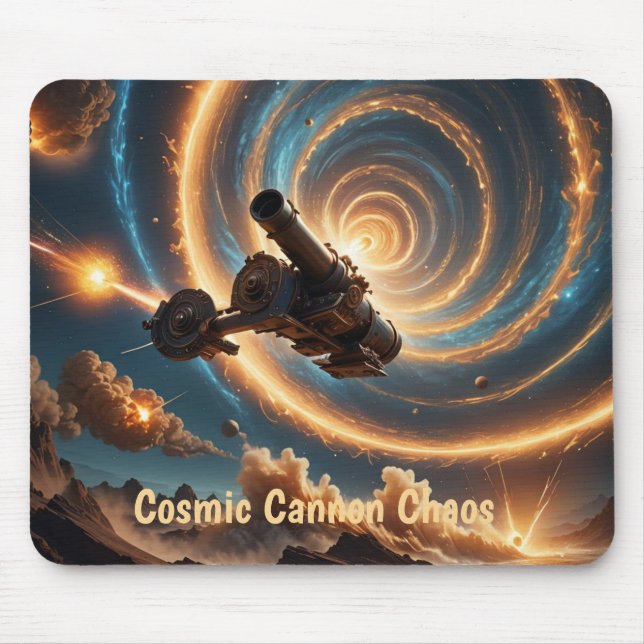 Mousepad Caos Cannon Cósmico (Frente)