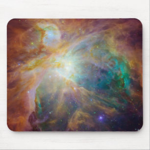 Mousepad Caos no Coração de Orion Spitzer Hubble Composto