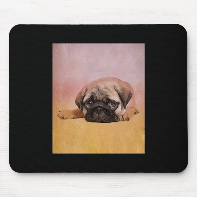 Mousepad Cãozinho | Presente De Adolescentes De Cão (Frente)