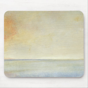 Mousepad Capa de mar com Sunset Laranja Tranquilo