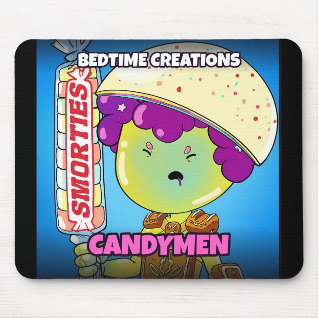 Mousepad Capa de Mouse Candymen Bedtime Creations (Frente)