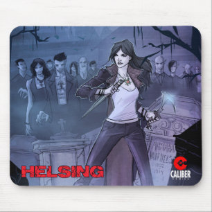 Mousepad Capa de rato de vampiros batendo