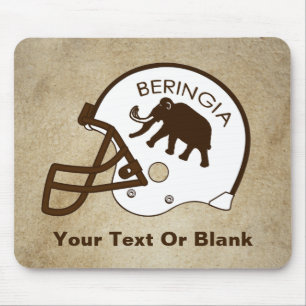 Mousepad Capacete de Futebol da Universidade de Beringia