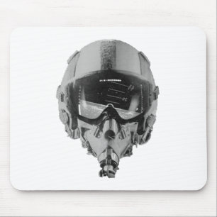 Mousepad Capacete e altímetro do piloto de caça