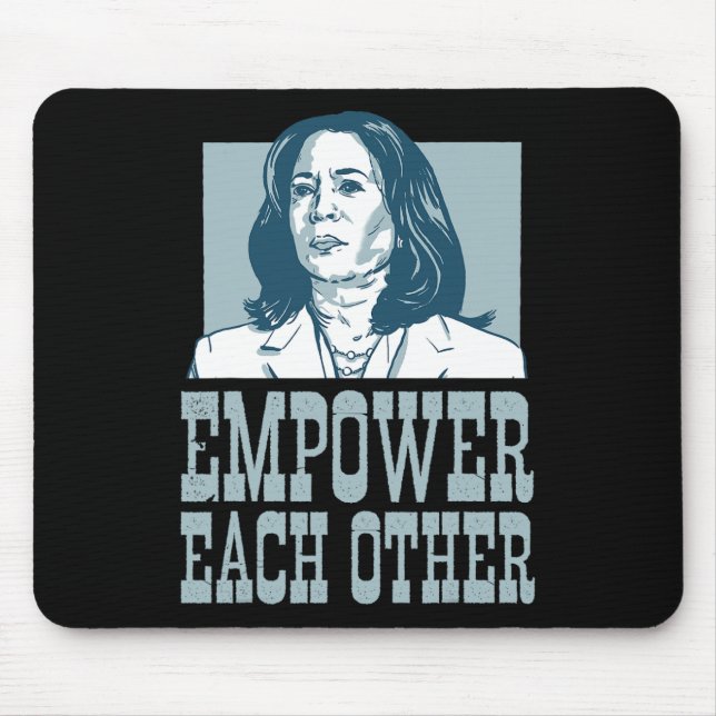 Mousepad Capacitar Kamala Harris Para O Presidente (Frente)