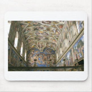 Mousepad Capela de Sistine do vaticano