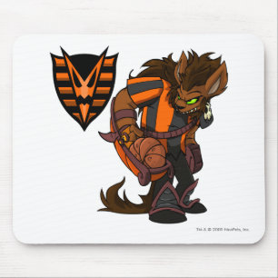 Mousepad Capitão assombrado 1 da equipe das madeiras