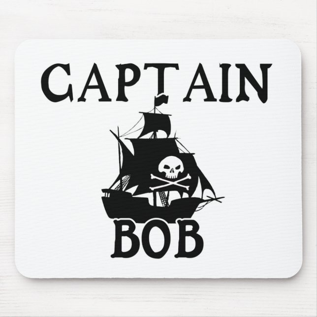 Mousepad Capitão Bob (navio pirata) (Frente)