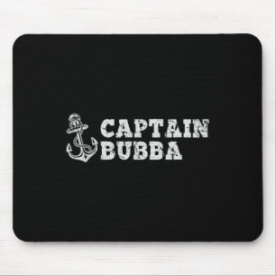 Mousepad Capitão Bubba Navegando Embarcação Âncora de Barco