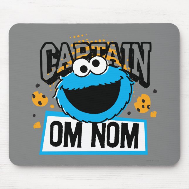 Mousepad Capitão Cookie Monster (Frente)