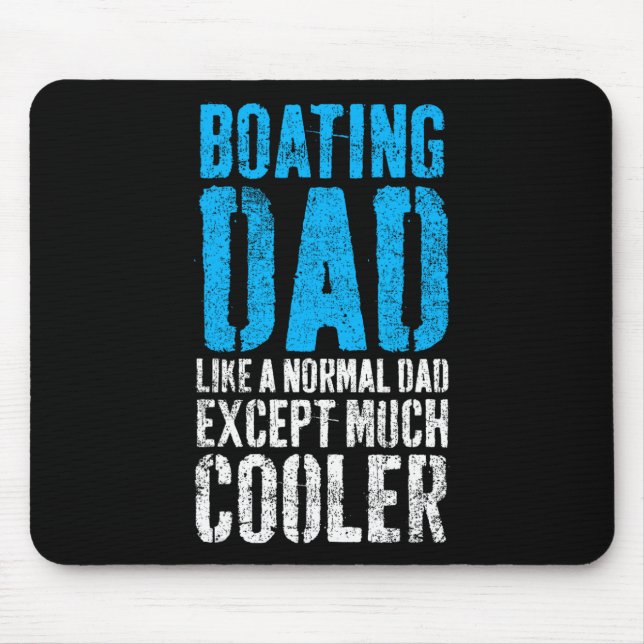 Mousepad Capitão de Barco Dia dos Pais  (Frente)