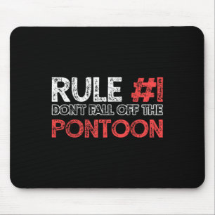 Mousepad Capitão de Barco Pontão Viagem Vintage 