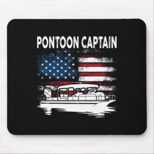 Mousepad Capitão do Pontão de Barco no 4 de Julho