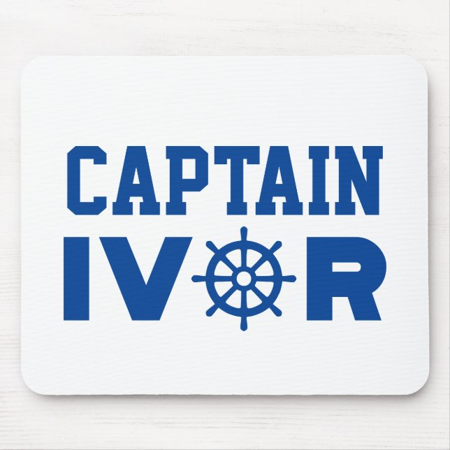 Mousepad Capitão Ivor (Frente)