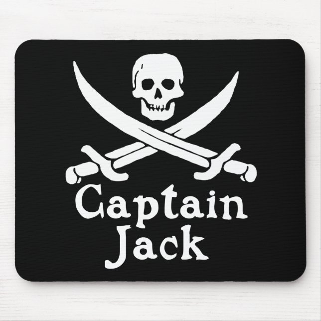 Mousepad Capitão Jack (Frente)