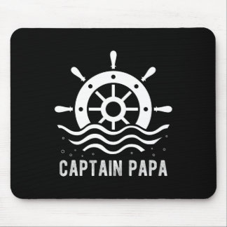 Mousepad Capitão Papai Navegando no Dia dos Pais Capitão do