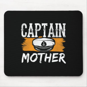 Mousepad Capitão Tripulação do Barco Mãe Mamãe Mãe Mãe