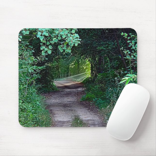 Mousepad Capoeira De Madeira Com Ursos De Sol Em Caminho De (Com mouse)