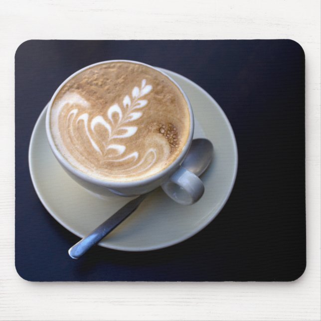 Mousepad Cappuccino decorado (Frente)