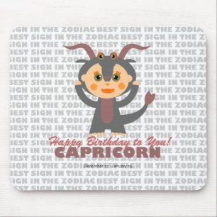 Mousepad Capricórnio Zodiac para crianças