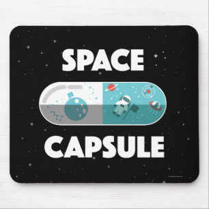 Mousepad Cápsula de espaço
