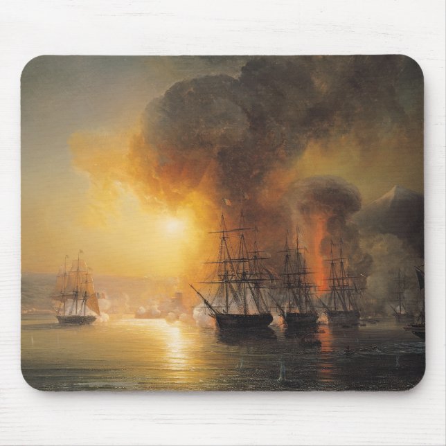 Mousepad Captação do forte de Santo-Jean-d'Ulloa (Frente)