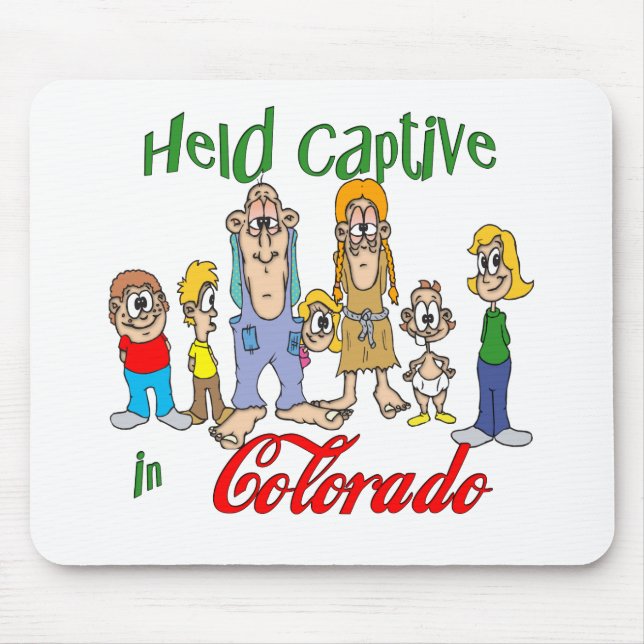 Mousepad Captivo Mantido no Colorado (Frente)
