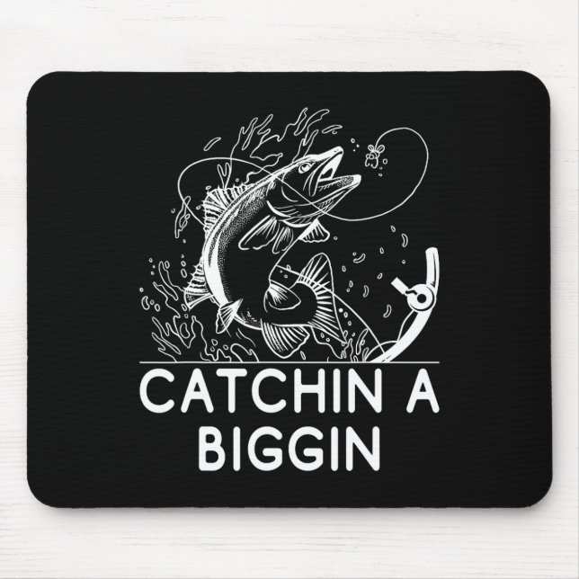 Mousepad Captura A Biggin Pesca Caça Pescador (Frente)