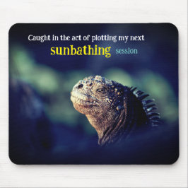 Mousepad Capturada na iguana marinha