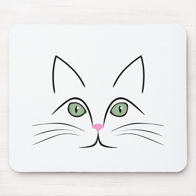 Mousepad Cara de gato (Frente)
