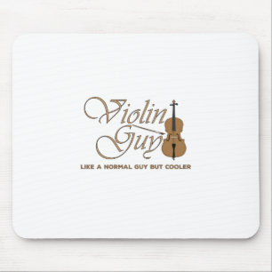 Mousepad Cara de violino, como uma garota normal, mas mais 