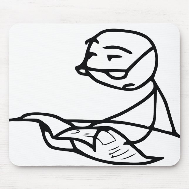 Mousepad Cara do jornal (Frente)